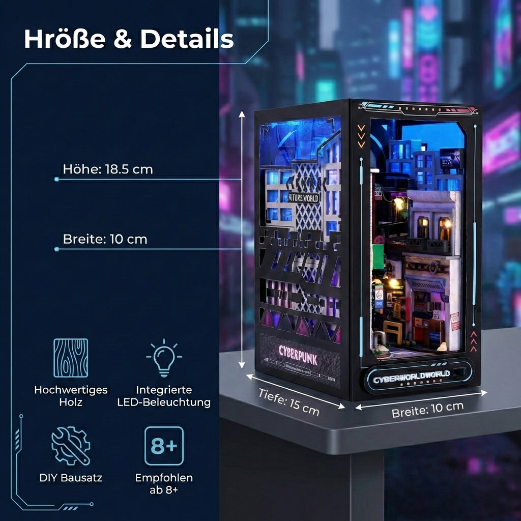 NeoCity Cyber-Ecke Bausatz | Exklusive Veröffentlichung