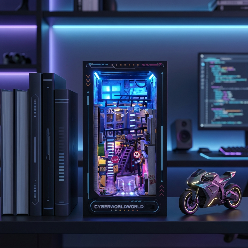 NeoCity Cyber-Ecke Bausatz | Exklusive Veröffentlichung