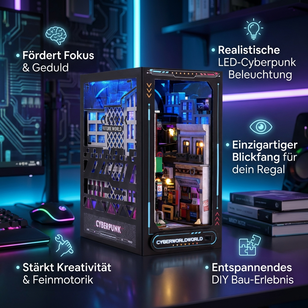 NeoCity Cyber-Ecke Bausatz | Exklusive Veröffentlichung