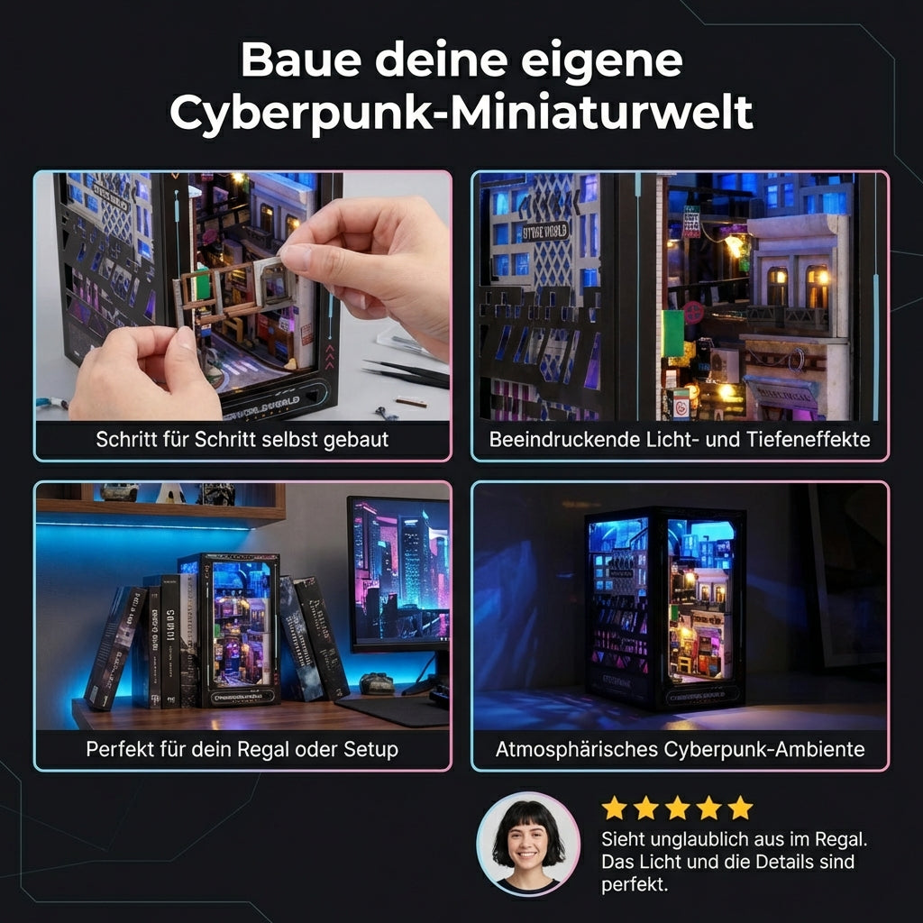 NeoCity Cyber-Ecke Bausatz | Exklusive Veröffentlichung
