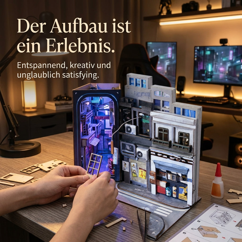 NeoCity Cyber-Ecke Bausatz | Exklusive Veröffentlichung